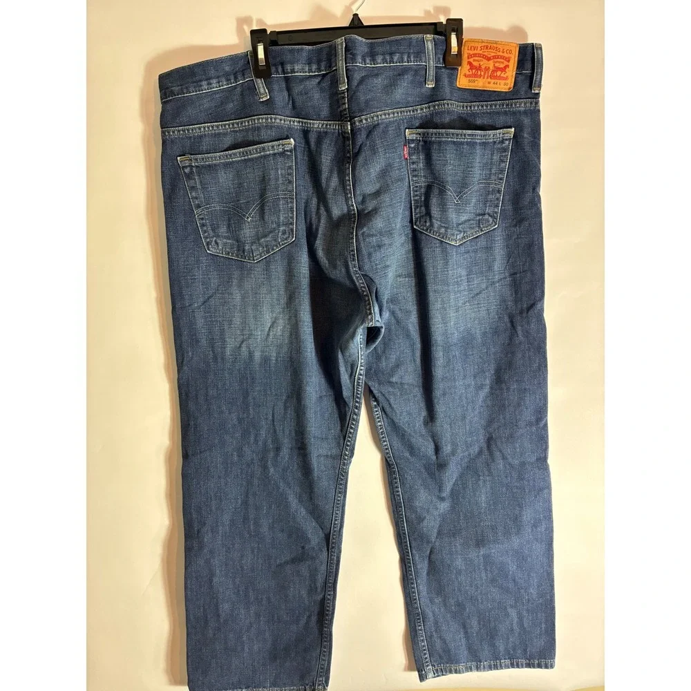 Levis 569 Loose Straight Leg Jeans Mens 44x30 Blue Baggy Denim Skater Y2K Medium